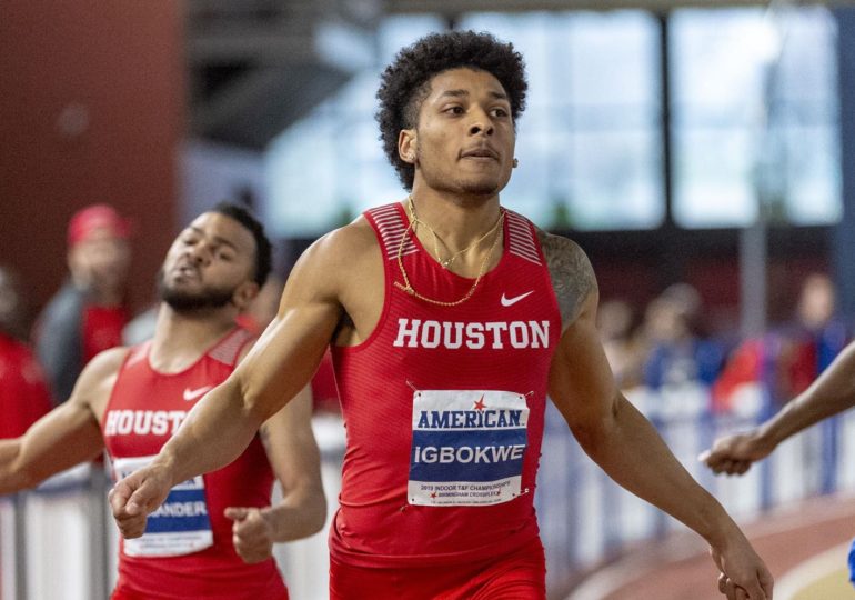 LSU and U of H battle at the 92nd Clyde Littlefield Texas Relays