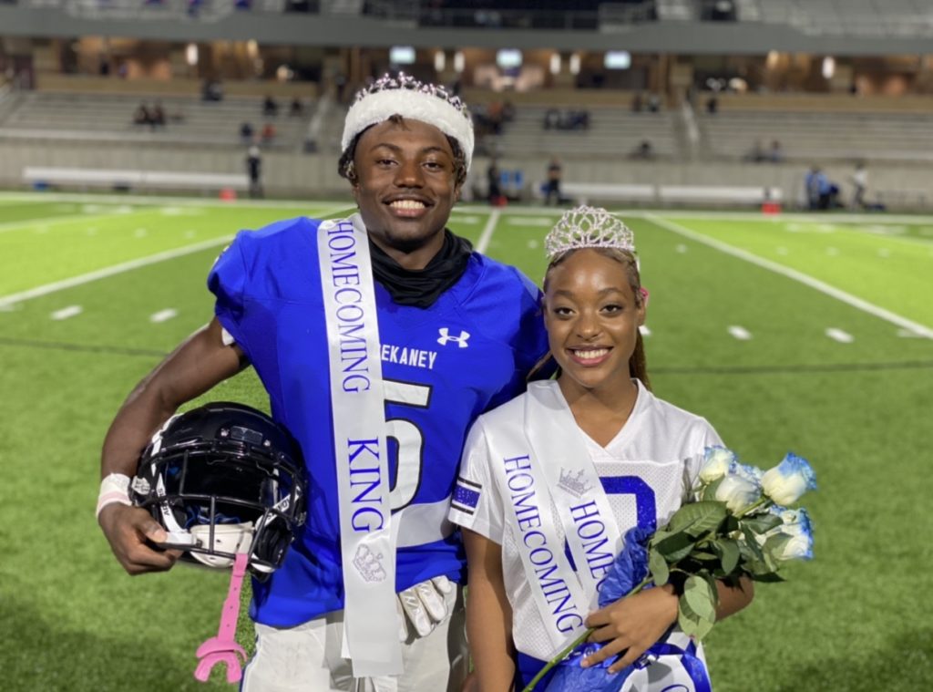 DeKaney Homecoming King and Queen 2021