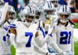 Cowboys defense force four turnovers and Aubrey kicks five field goals