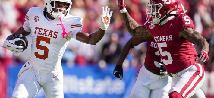 Longhorns stampede Oklahoma in the Red River Rivalry