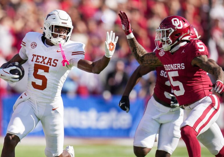 Longhorns stampede Oklahoma in the Red River Rivalry