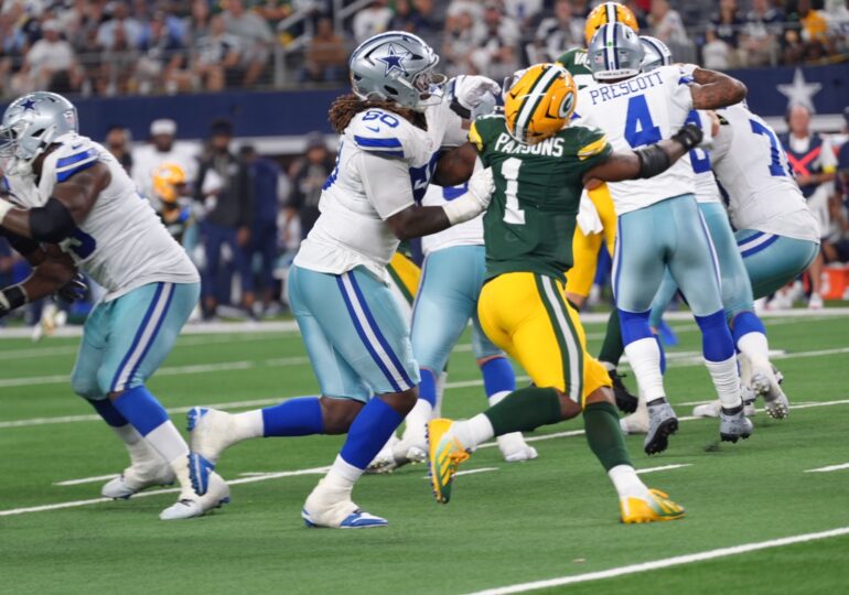 Cowboys battle back! Packers settle for tie in overtime.