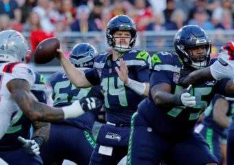 Seahawks throw defensive gym to upstage New England in Super Bowl LX