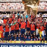 Spain wins FIFA World Cup