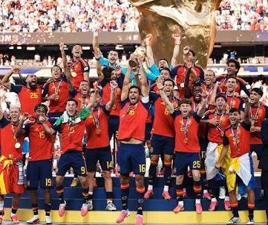 Spain wins FIFA World Cup